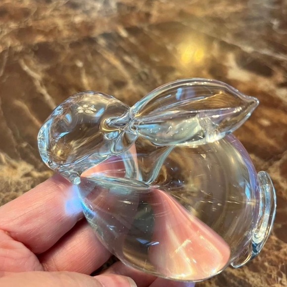 𝅺art Glass Rabbit Bunny 4” - Picture 2 of 5